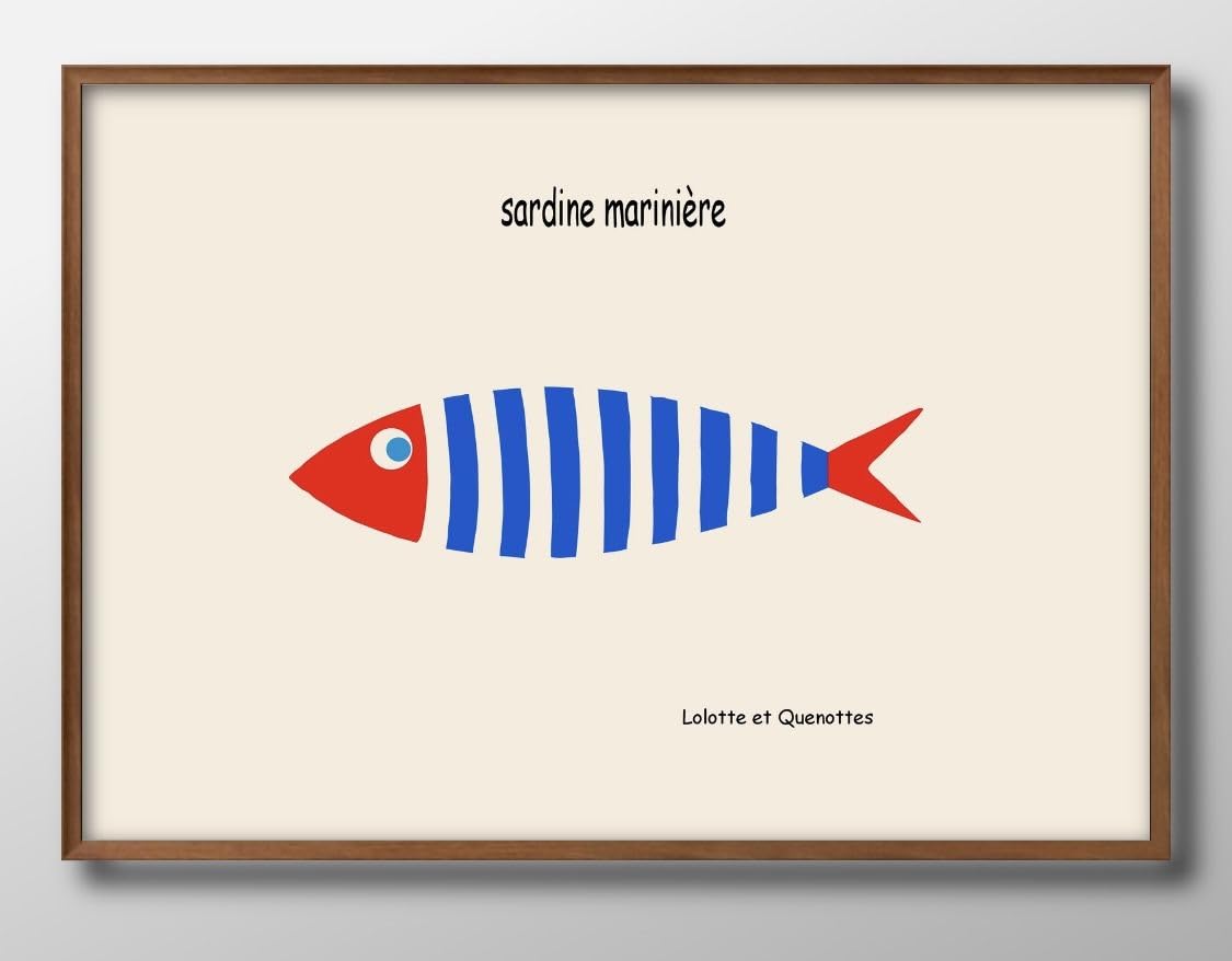 Amazon.co.jp: 魚 サカナ フィッシュ A3 サイズ おしゃれ 絵画